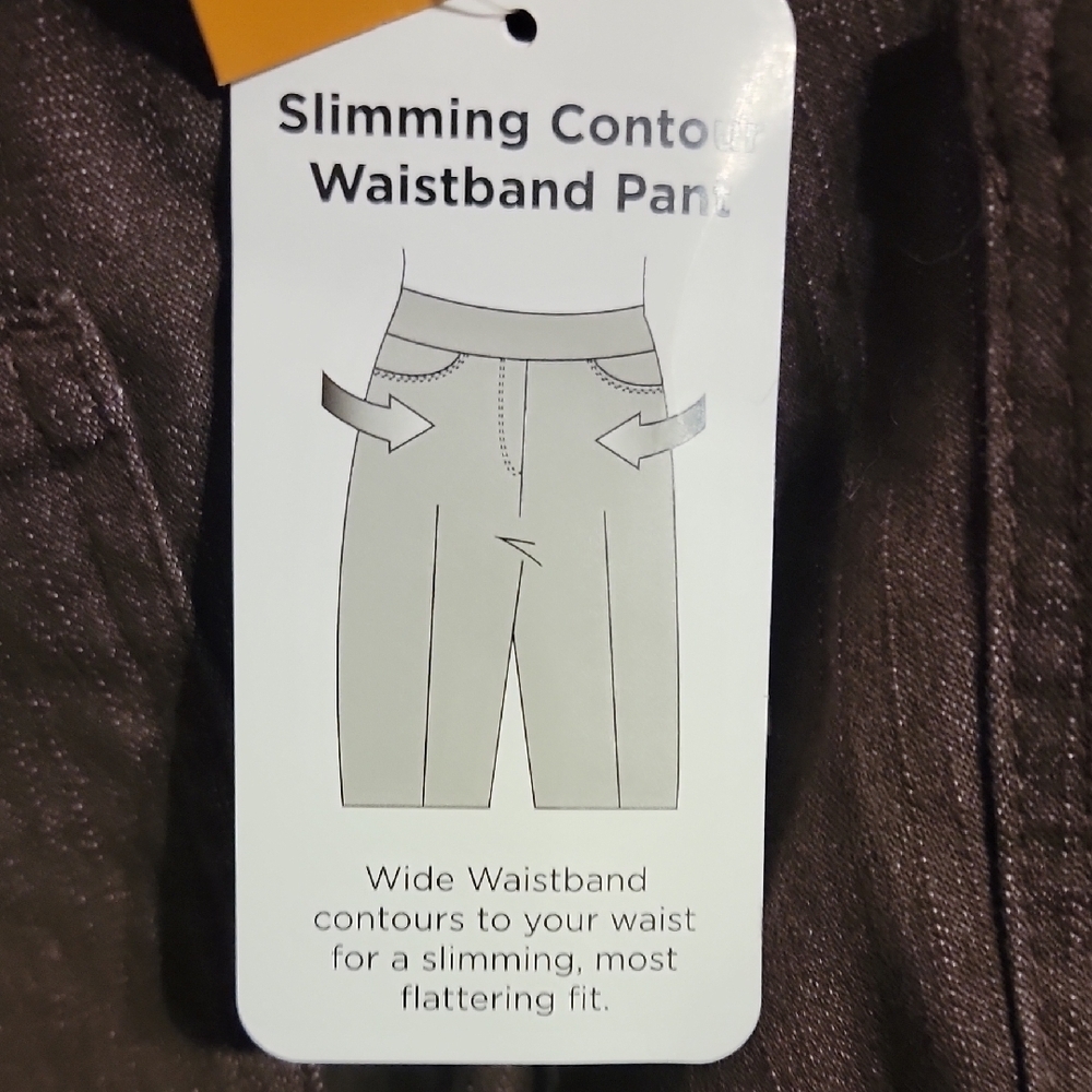 Ruby Rd. Classic Brown Trousers - Picture 3 of 5